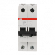 ABB S202MT-K2 Sicherungsautomat K-Char., 10kA, 2A, 2P