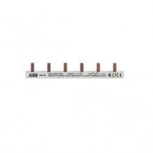 ABB PS1/6 Phasenschiene 1-phasig, 6 Pins, 10 mm² Phasenfolge L1-L1-…