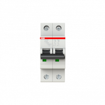 ABB S202-C8 Sicherungsautomat C-Char., 6 kA, 8 A, 2P