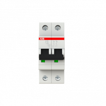 ABB S202-C10 Sicherungsautomat C-Char.,6kA,10A,2P