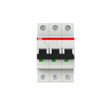 ABB S203-C20 Sicherungsautomat C-Char., 6 kA, 20 A, 3P