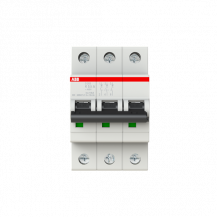 ABB S203-K0.5 Sicherungsautomat K-Char., 6 kA, 0.5 A, 3P