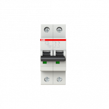 ABB S202-C1.6 Sicherungsautomat C-Char., 6kA,1,6A,2P
