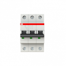 ABB S203-C2 Sicherungsautomat C-Char., 6 kA, 2 A, 3P