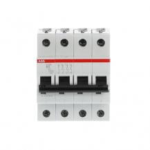 ABB S204-B6 Sicherungsautomat B-Char., 6 kA, 6 A, 4P