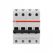 ABB S204-B10 Sicherungsautomat B-Char., 6 kA, 10 A, 4P