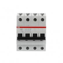 ABB S204-B16 Sicherungsautomat B-Char., 6 kA, 16 A, 4P