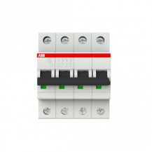 ABB S204-C0.5 Sicherungsautomat C-Char., 6 kA, 0.5 A, 4P