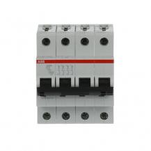 ABB S204-C2 Sicherungsautomat C-Char., 6 kA, 2 A, 4P