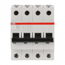 ABB S204-K2 Sicherungsautomat K-Char., 6 kA, 2 A, 4P