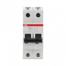 ABB S202-Z0.5 Sicherungsautomat Z-Char., 6 kA, 0.5 A, 2P