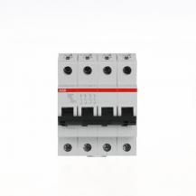 ABB S204-D2 Sicherungsautomat D-Char., 6 kA, 2 A, 4P