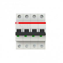 ABB S204-D16 Sicherungsautomat D-Char., 6 kA, 16 A, 4P