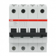 ABB S204-Z10 Sicherungsautomat Z-Char., 6 kA, 10 A, 4P