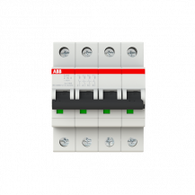 ABB S204-Z16 Sicherungsautomat Z-Char., 6 kA, 16 A, 4P