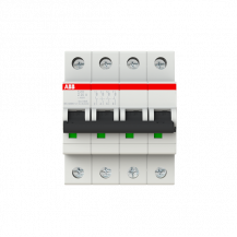 ABB S204-Z25 Sicherungsautomat Z-Char., 6 kA, 25 A, 4P