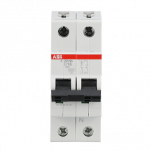 ABB S201-C1.6NA Sicherungsautomat C-Char., 6 kA, 1.6 A, 1P+NA