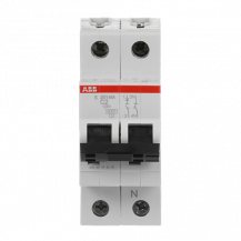 ABB S201-C2NA Sicherungsautomat C-Char., 6 kA, 2 A, 1P+NA