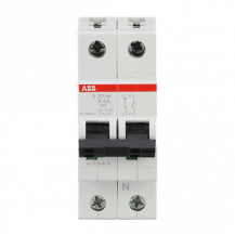 ABB S201-K4NA Sicherungsautomat K-Char., 6 kA, 4 A, 1P+NA