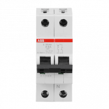 ABB S201-K8NA Sicherungsautomat K-Char., 6 kA, 8 A, 1P+NA