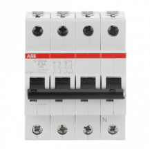 ABB S203-K3NA Sicherungsautomat K-Char., 6 kA, 3 A, 3P+NA