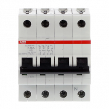 ABB S203-K16NA Sicherungsautomat K-Char., 6 kA, 16 A, 3P+NA
