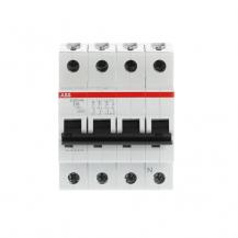 ABB S203-D6NA Sicherungsautomat D-Char., 6 kA, 6 A, 3P+NA