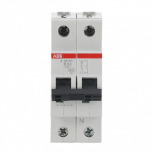 ABB S201-B63NA Sicherungsautomat B-Char., 6 kA, 63 A, 1P+NA