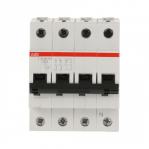 ABB S203M-C63NA Sicherungsautomat C-Char., 10 kA, 63 A, 3P+NA