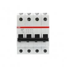 ABB S204M-B25 Sicherungsautomat B-Char., 10 kA, 25 A, 4P
