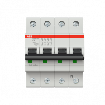 ABB S203M-C6NA Sicherungsautomat C-Char., 10 kA, 6 A, 3P+NA
