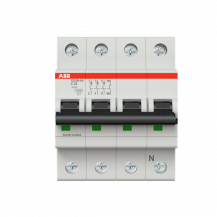 ABB S203M-C25NA Sicherungsautomat C-Char., 10 kA, 25 A, 3P+NA