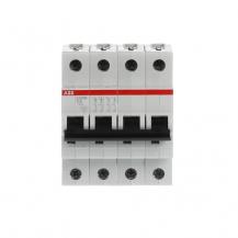 ABB S204M-C2 Sicherungsautomat C-Char., 10 kA, 2 A, 4P