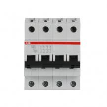 ABB S204-B63 Sicherungsautomat B-Char., 6 kA, 63 A, 4P