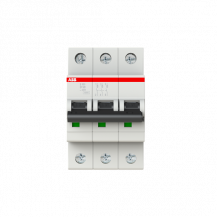 ABB S203-D50 Sicherungsautomat D-Char., 6 kA, 50 A, 3P