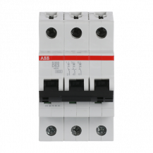 ABB S203-D63 Sicherungsautomat D-Char., 6 kA, 63 A, 3P