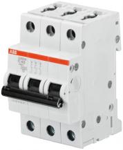 ABB S203M-K1.6 Sicherungsautomat K-Char., 10 kA, 1.6 A, 3P