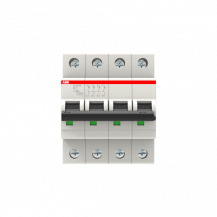 ABB S204M-D1 Sicherungsautomat D-Char., 10 kA, 1 A, 4P
