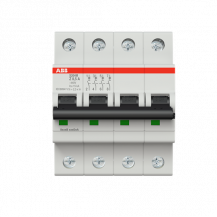 ABB S204M-Z0.5 Sicherungsautomat Z-Char., 10 kA, 0.5 A, 4P