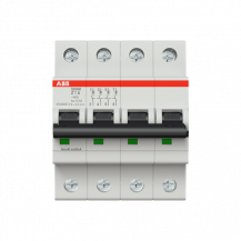 ABB S204M-Z1 Sicherungsautomat Z-Char., 10 kA, 1 A, 4P