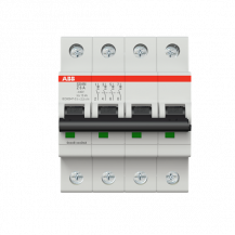 ABB S204M-Z6 Sicherungsautomat Z-Char., 10 kA, 6 A, 4P