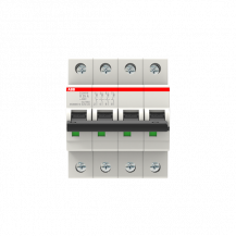 ABB S204M-K25 Sicherungsautomat K-Char., 10 kA, 25 A, 4P