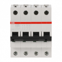 ABB S204M-K50 Sicherungsautomat K-Char., 10 kA, 50 A, 4P
