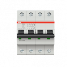 ABB S204M-Z63 Sicherungsautomat Z-Char., 10 kA, 63 A, 4P
