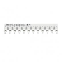 ABB PS2/12/16BP Phasenschiene 2-phasig, 12 Pins, 16 mm² Phasenfolge L1-L2-L1-L2-...