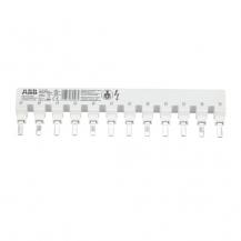 ABB PS3/12/16BP Phasenschiene 3-phasig, 12 Pins, 16 mm² Phasenfolge L1-L2-L3-L1-…