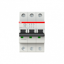 ABB S203-K15 Sicherungsautomat K-Char., 6 kA, 15 A, 3P