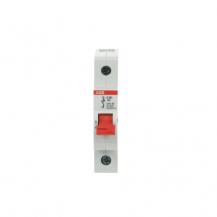 ABB E201/16R Trennschalter 1P, 16 A, Schaltgriff rot