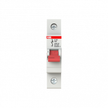 ABB E201/45G Trennschalter 1P, 45 A, Schaltgriff grau