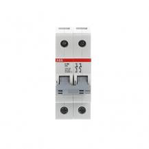 ABB E202/63G Trennschalter 2P, 63 A, Schaltgriff grau, Änderung Ursprung + Gebrauchskategorie